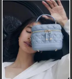 RANDA キルティング2WAYミニバニティバッグ