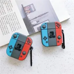 AirPods 4 Pro3 対応 ケース 保護カバー Switch風 ゲーム風
