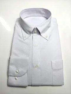 ノーアイロンシャツ L41-85 新品 ボタンダウン ストレッチ ニットシャツ