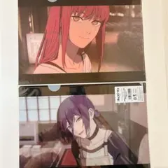 チェンソーマン　ロフト　場面写クリアファイル　A レゼ　マキマ　デンジ