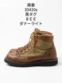 廃盤‼️ 30420x 黒タグ　8ＥＥ　ダナーライト　DANNER LIGHTのサムネイル