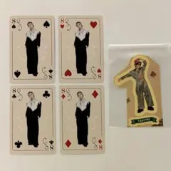 JO1 in Wonderland トランプ クリアシール 川西拓実 セット