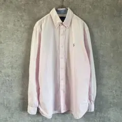 Ralph Lauren ストレッチシャツ　長袖　ゆったりSサイズ