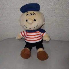 SNOOPY　チャーリーブラウン　ぬいぐるみ　パリスタイル