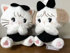 mikko characters BLACK RIBBON ぬいぐるみ　2種　②