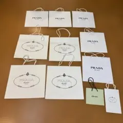PRADA ショップ袋 紙袋　ショッパー　11枚セット