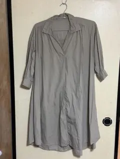 GU リラックスワンピース　美品　M 七分袖　ゆったり　ZARA H&M 大人