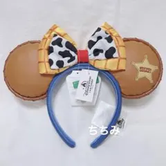 上海ディズニー大人気　トイストーリー　ウッディカチューシャ