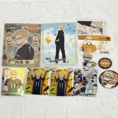 ハイキュー 月島蛍 グッズ まとめ カード 缶バッジ アクスタ
