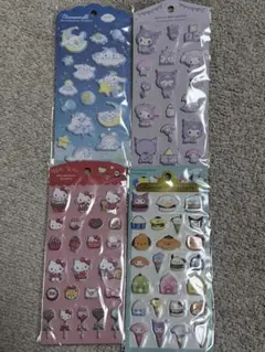 サンリオ マシュマロシール 4枚