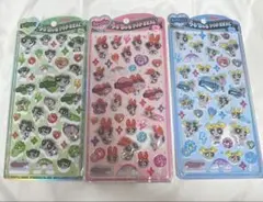 うるちゅる パワーパフガールズ ブロッサム バブルス バターカップ　3枚セット