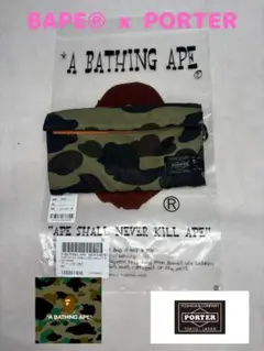 A BATHING APE×PORTER 1ST CAMO WALLET