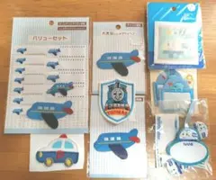 乗り物ワッペンセット★　男の子　幼稚園、小学生
