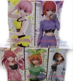 五等分の花嫁 ジムデート 5体セット フィギュア