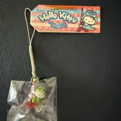 ご当地キティ　東京限定　東京タワー　ゴジラ　ストラップ 　根付　サンリオ