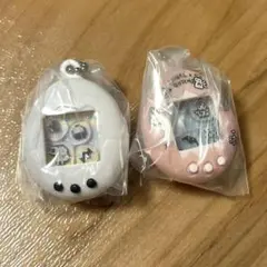 たまごっち シャカシャカチャームコレクション　てんしっちパールピンク白くちぱっち