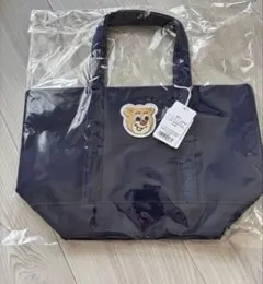 フェイラー オールドテディ ワッペントートバッグ ネイビー L リニューアル品のサムネイル