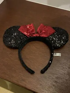 ミニー　スパンコールカチューシャ
