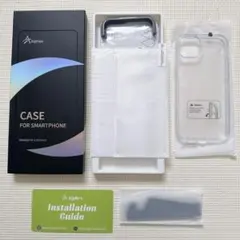 スマホケース&保護フィルムセット iPhone 14 Plus クリア