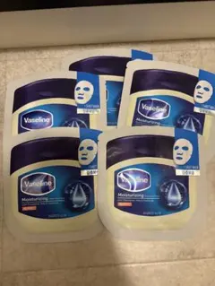 Vaseline モイスチャライジング シートマスク 五枚