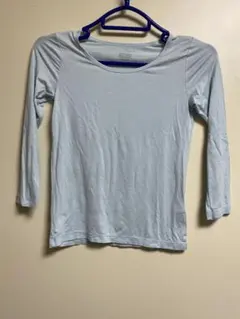 ユニクロ　ヒートテック　130 ライトブルー