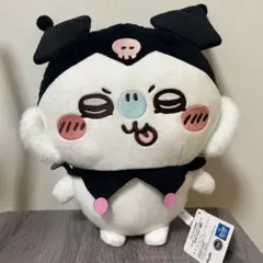 新品　ちいかわ×サンリオキャラクターズ　BIGぬいぐるみ② モモンガクロミ