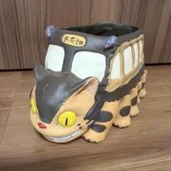 ジブリ となりのトトロ ネコバス プランター めいちゃん ピック付き