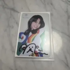 NiziU ニナ 直筆サイン入りトレカ