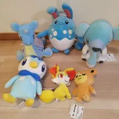 ★エコメルカリ便限定　ポケモン　ぬいぐるみ　6点セット　まとめ売り