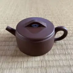 中国茶器 扁平型 急須 紫砂風 陶器 - メルカリ
