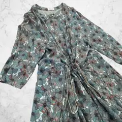 エルステュディオ ＥＬＬＥ　フルールドゥプランタン　ロングワンピース　Mサイズのサムネイル