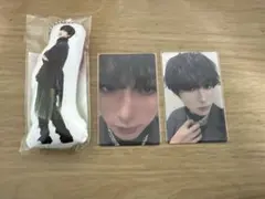 INIポップアップ 尾崎匠海 7000円トレカ、クッションキーホルダー、127