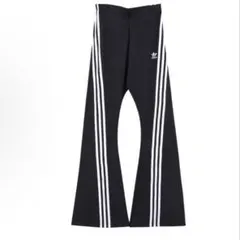 新品XS アディダス ADILENIUM フレアレギンス 黒 IV9342