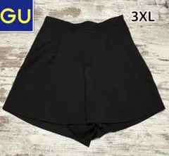 GU ショートパンツ ブラック 3XL スカパン