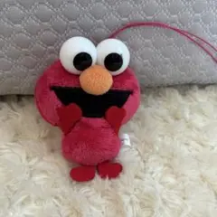 エルモ ぬいぐるみストラップ 約10cm セサミストリートのサムネイル