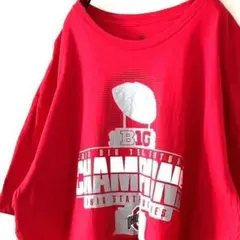 トップオブザワールド ビッグ チャンピオン Tシャツ 2XL レッド赤古着