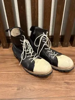日本製 glamb Anarchy boots 黒白のサムネイル
