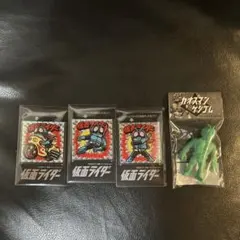 明治「仮面ライダーBLACK RX」蛍光シール・新品　ピンク　1988年発売 明治「仮面ライダーBLACK RX」蛍光シール・新品 ピンク 1988年発売