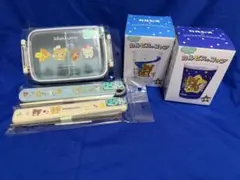 新品】リラックマ 弁当箱 はし箱×2セット カルピスコップ2ケのサムネイル