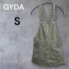 定価10990円 GYDA フロンZIP スカート ライクデニム サロペットのサムネイル
