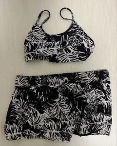 レディース ヨガウェア 上下セット ボタニカル柄