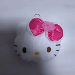 ハローキティ ぬいぐるみポーチ　マスコットホルダー
