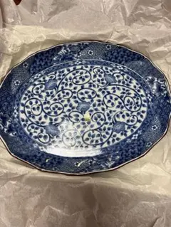 ♥未使用♥ 龍峰窯 大皿5枚揃 祥瑞玉渕22大皿揃 三洋陶器 染付 盛皿 和食器 楽天市場】龍峰窯 三洋陶器の通販
