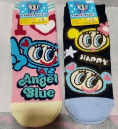 Angel Blue キャラクターソックス ２足　セット　まとめ売り