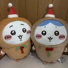 ちいかわ　ハチワレ　ジンジャーマンBIGぬいぐるみ