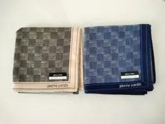 【新品・未使用品】ピエールカルダン　紳士ハンカチ2枚セット