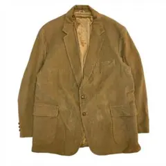 ヴィンテージ コーデュロイ テーラード ジャケット ベージュ 古着 メンズ F