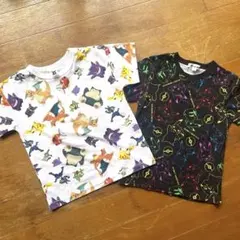 140cm ポケモン Tシャツ 2枚セット まとめ売り 男の子 ピカチュウ