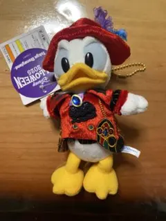 ハロウィン　 2025 ドナルド ぬいぐるみバッジ　ぬいば