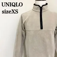 UNIQLOユニクロ旧タグハーフジッププルオーバーXSサイズ長袖フリース